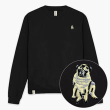 Load image into Gallery viewer, Pug Embroidered Sweatshirt (Unisex)-Embroidered Clothing, Embroidered Sweatshirt, JH030-Existential Thread