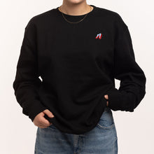 Load image into Gallery viewer, Ruby Slippers Embroidered Sweatshirt (Unisex)-Embroidered Clothing, Embroidered Sweatshirt, JH030-Existential Thread