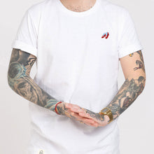 Cargar imagen en el visor de la galería, Ruby Slippers Embroidered T-Shirt (Unisex)-Embroidered Clothing, Embroidered T-Shirt, N03-Existential Thread