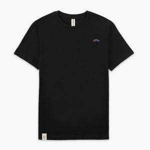 Skydiver Embroidered T-Shirt (Unisex)-Embroidered Clothing, Embroidered T-Shirt, N03-Existential Thread