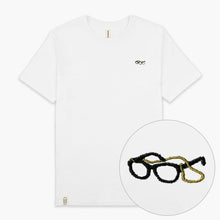 Load image into Gallery viewer, Spectacles T-Shirt (Unisex)-Embroidered Clothing, Embroidered T-Shirt, EP01-Existential Thread