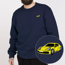 Cargar imagen en el visor de la galería, Sports Car Sweatshirt (Unisex)-Embroidered Clothing, Embroidered Sweatshirt, JH030-Existential Thread
