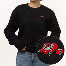 Laden Sie das Bild in den Galerie-Viewer, Supercar Sweatshirt (Unisex)-Embroidered Clothing, Embroidered Sweatshirt, JH030-Existential Thread
