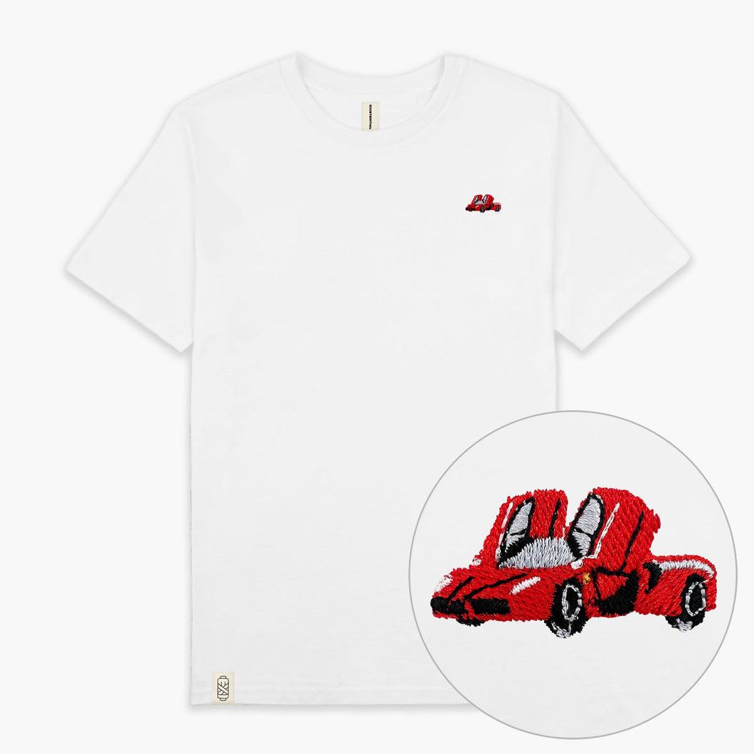 Supercar T-Shirt (Unisex)-Embroidered Clothing, Embroidered T-Shirt, EP01-Existential Thread