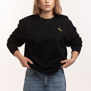 Tape Measure Embroidered Sweatshirt (Unisex)-Embroidered Clothing, Embroidered Sweatshirt, JH030-Existential Thread