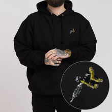 Load image into Gallery viewer, Tattoo Machine Embroidered Hoodie (Unisex)-Embroidered Clothing, Embroidered Hoodie, JH001-Existential Thread