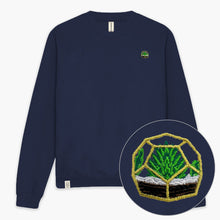 Cargar imagen en el visor de la galería, Terrarium Embroidered Sweatshirt (Unisex)-Embroidered Clothing, Embroidered Sweatshirt, JH030-Existential Thread