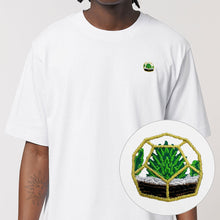 Cargar imagen en el visor de la galería, Terrarium T-Shirt (Unisex)-Embroidered Clothing, Embroidered T-Shirt, EP01-Existential Thread