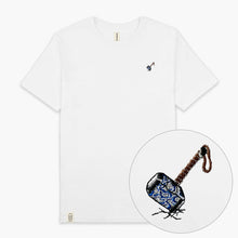 Cargar imagen en el visor de la galería, Thor&#39;s Hammer T-Shirt (Unisex)-Embroidered Clothing, Embroidered T-Shirt, EP01-Existential Thread
